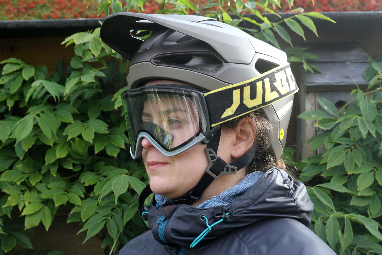 specialized tactic 4 helmet review julbo goggles on face