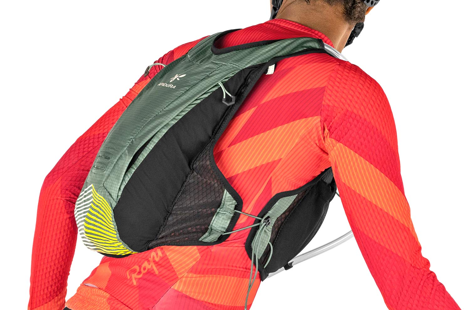 Apidura Racing Hydration Vest lightweight adventure race pack backpack, side detail