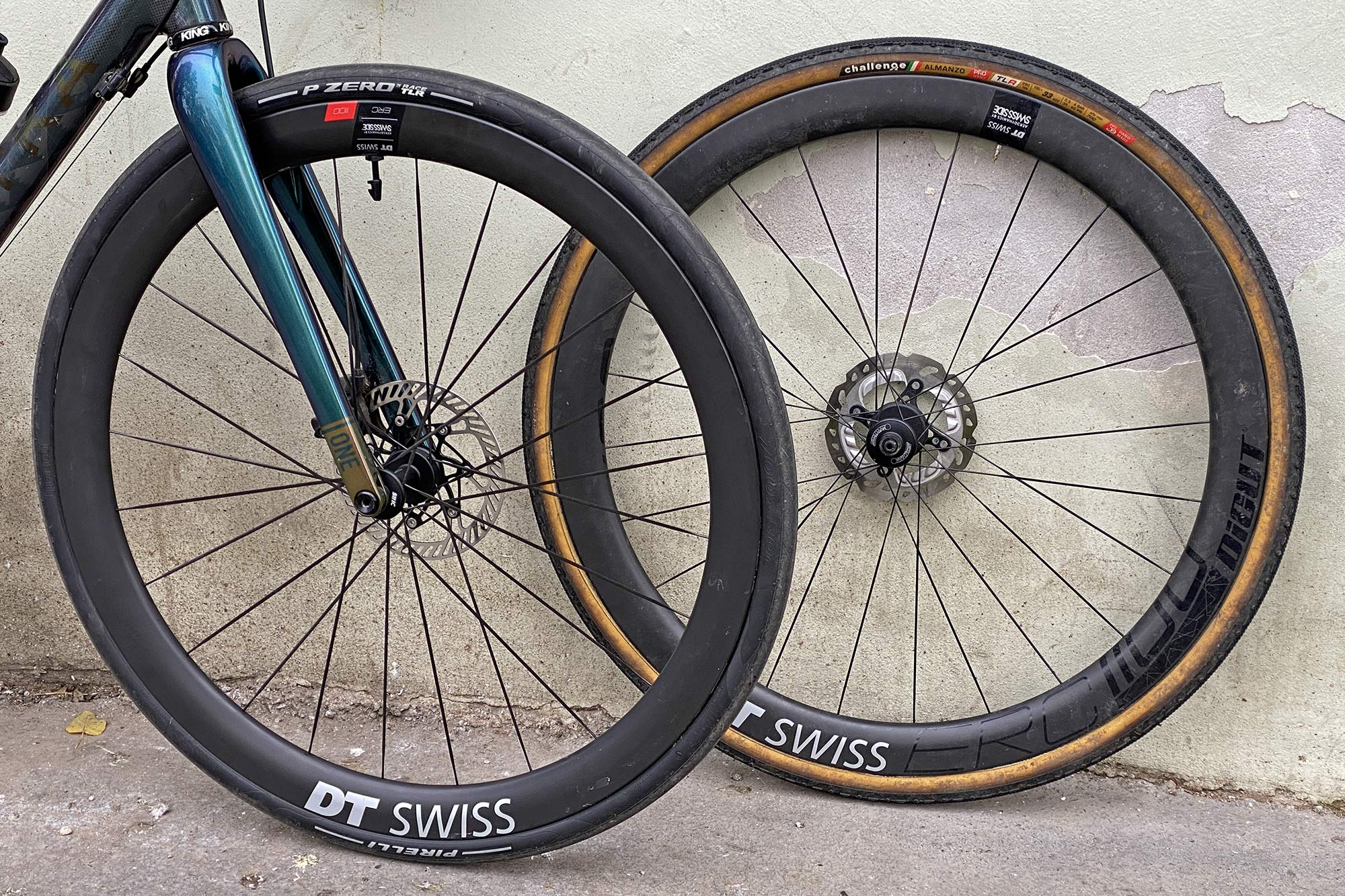 DT Swiss new ERC lightweight carbon aero endurance all-road wheelset review, new vs. old wheels