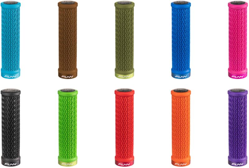 Dirt Bike Grips Shiyou-Holeshot Mountain Bike Grips With Single Lock On Clamp Lightweight Ergonomic Handle 22 Mm Inner Diameter Hardened End Bicycle Handlebar Mtb Bmx Bro Bmx Grips