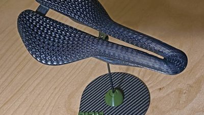 Posedla start-up developing 3D-printed carbon saddles, actually custom fit to each rider