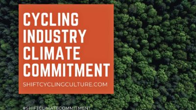 Shift Cycling Culture’s industry Climate Commitment, plus COP26 bike goals to fight climate change