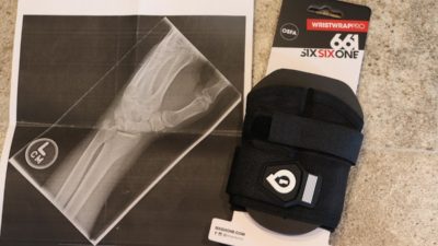 Review: Recovering from a crash with the 661 Wrist Wrap Pro wrist brace