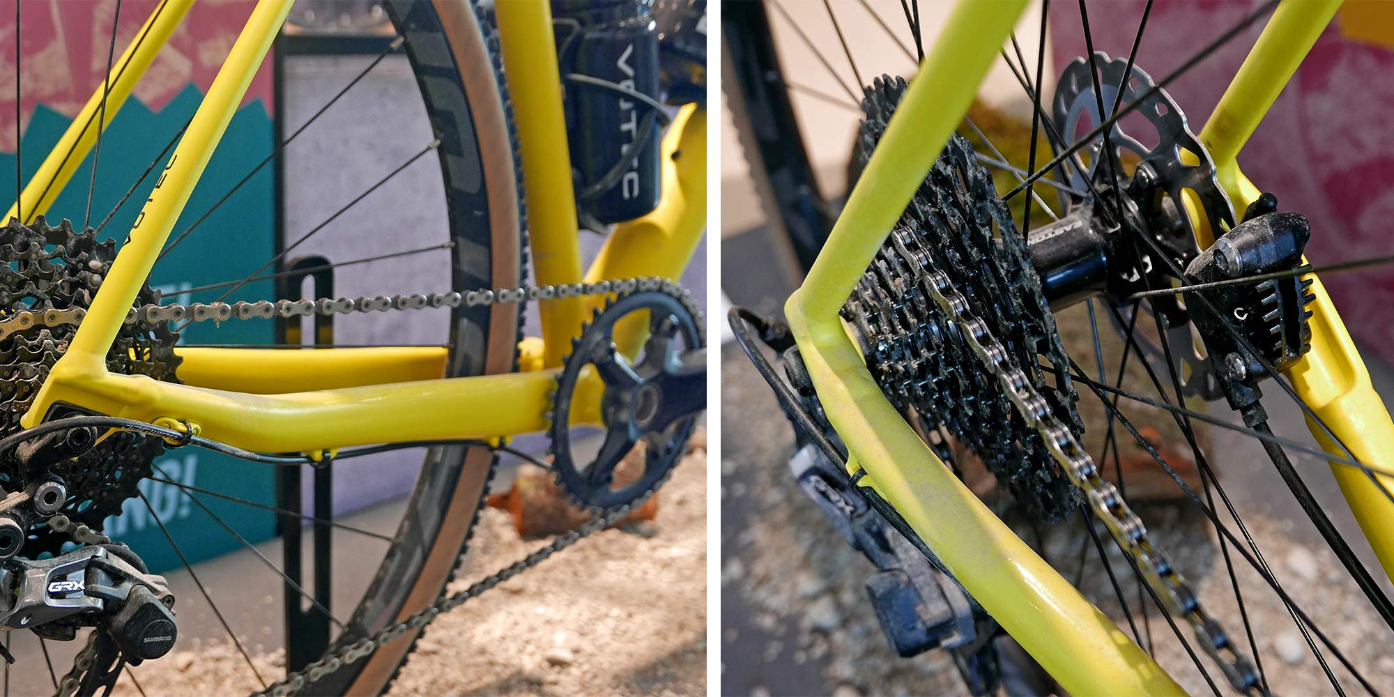 Votec VRX affordable alloy GRX fast gravel bike updated, frame details
