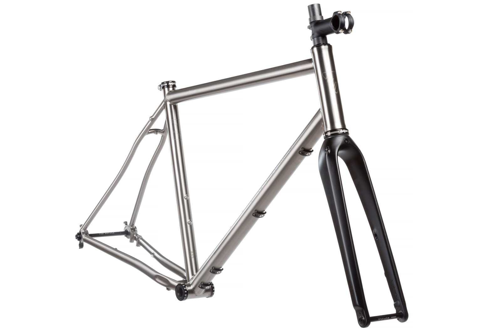 enigma bike escape flat bar titanium gravel frameset