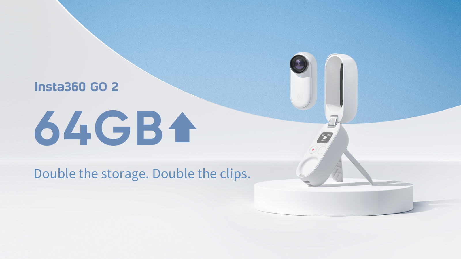 Insta360 GO 2 now packing 64GB storage in minuscule action camera