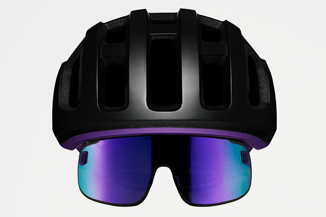 poc elicit are the lightest cycling sunglasses and helmet combo