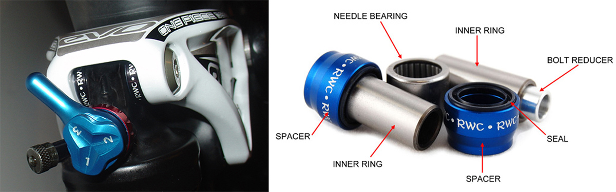 real world cycling shock eyelet needle bearing kit