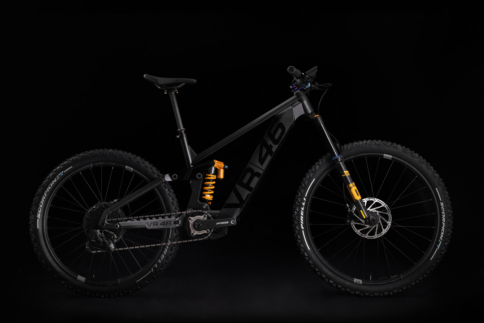 Valentino Rossi's VR46 Terra eMTB launches with 46 Numbered Bikes ...