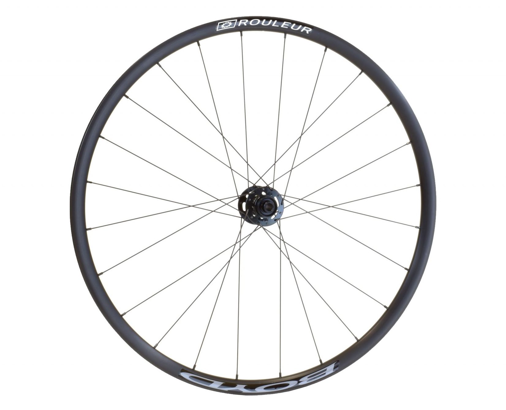 Boyd Rouleur Alloy Disc wheel. Full side view.