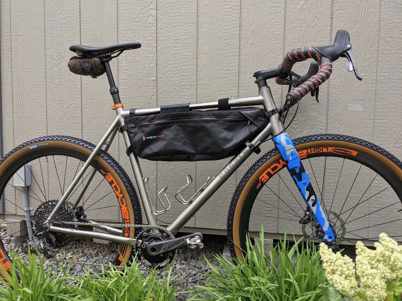 Cobalt Bikes Ti Warhawk with bags