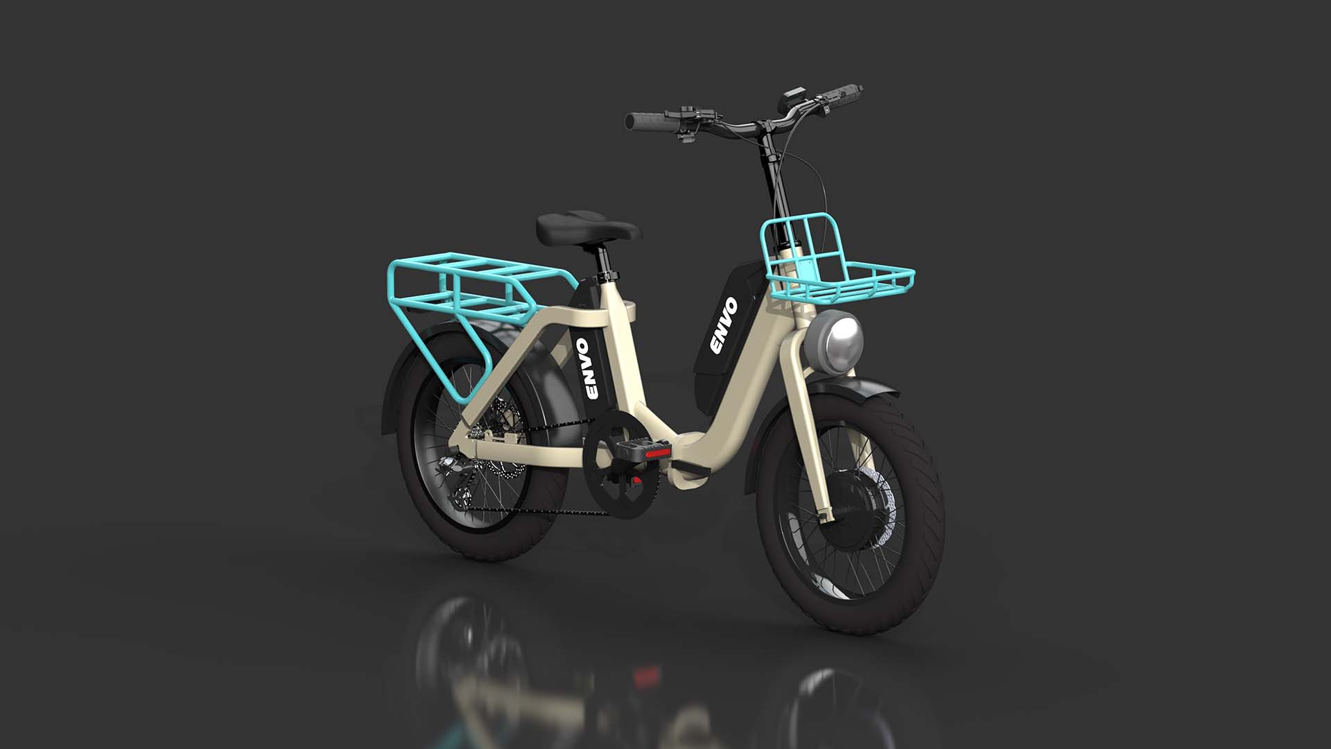 Envo Flex Urban e-bike. Side view.