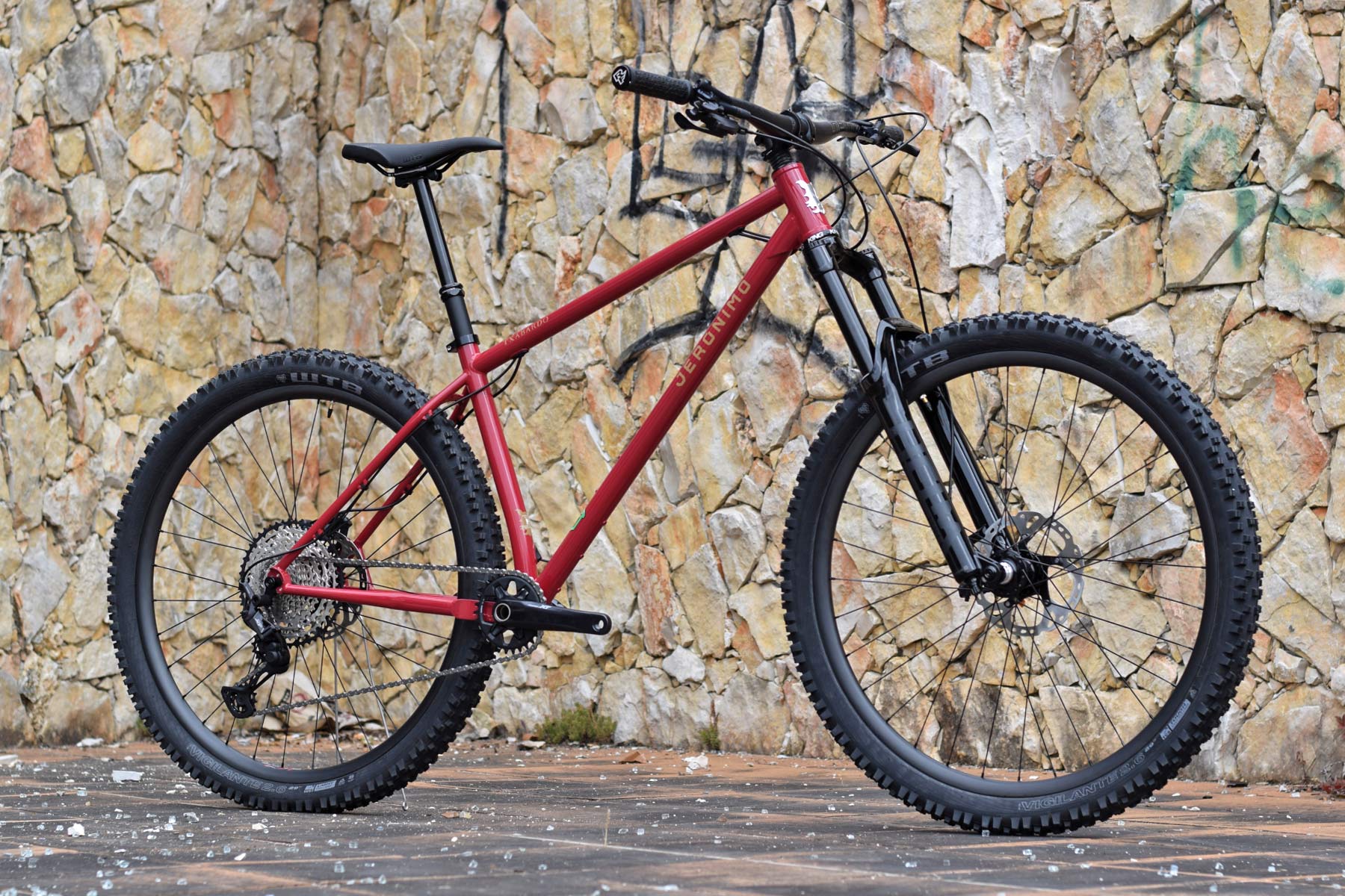 Jeronimo Txabardo steel trail hardtail mountain bike, complete
