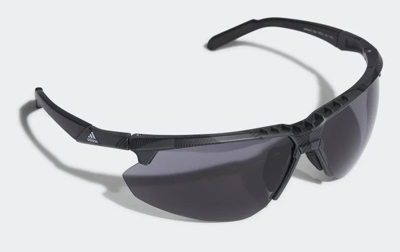 Adidas SP0042 sunglasses. Front angled view.