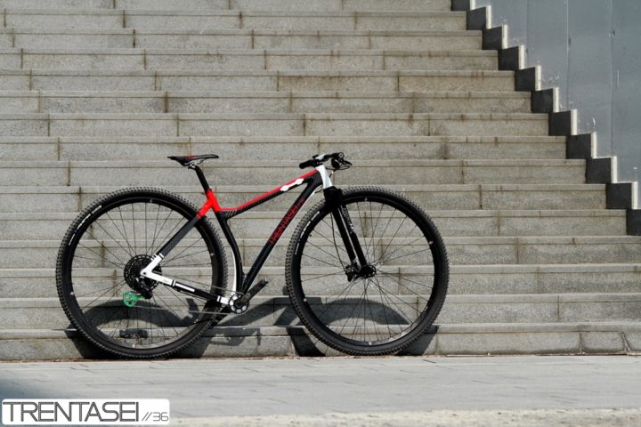 Featured image for the article 36 Pollici unveils first full carbon 36er MTB, plus a 36er gravel bike?