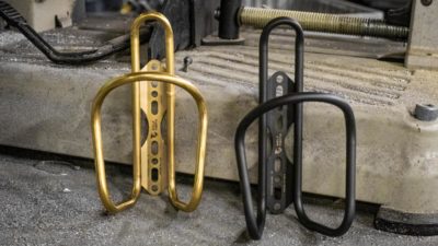 WTC Morse Cage Ti bottle cages get more exclusive with Limited Edition Black or Gold finish