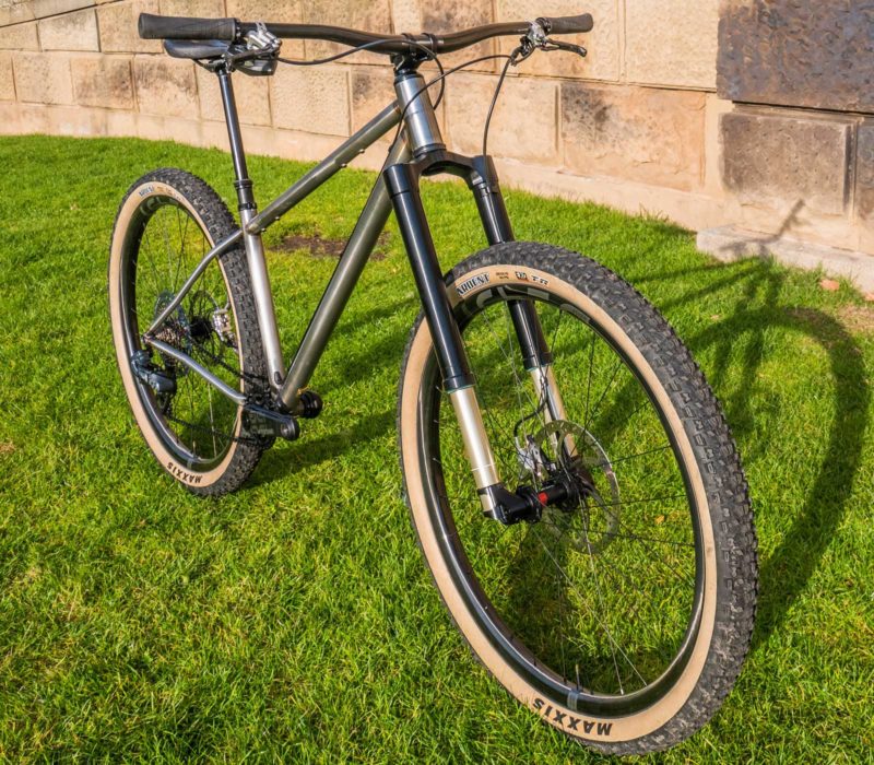 Dinolfo Cycles weld up a classic steel hardtail with all the standards ...