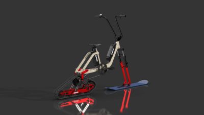 Envo Flex range morphs from a Track-driven e-snow bike into an e-trike and more