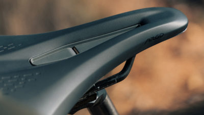 Fizik Terra Argo X1 brings lighter carbon rails to their plush gravel bike saddles