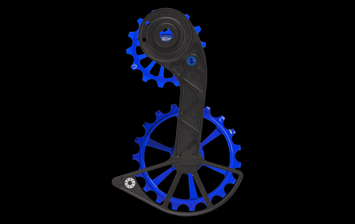 kogel kolossos oversized sram rival derailleur pulley cage with ceramic bearings