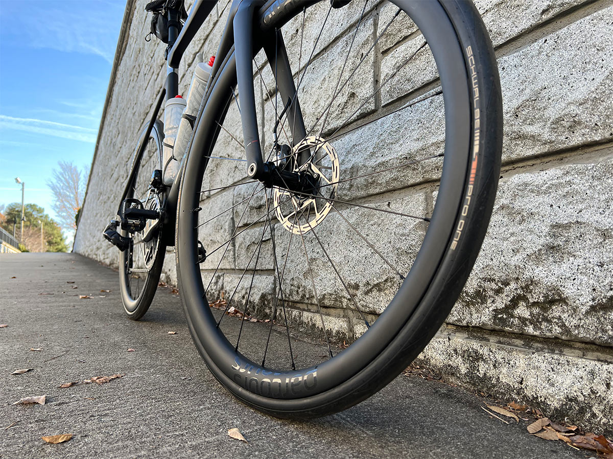 parcours ronde shallow aero road bike wheels review