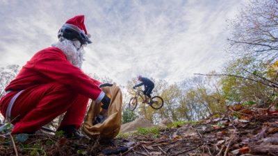 On Santa’s Bad List? Get on Santa’s Rad List with Trash Free Trails and Muc-Off #BadtoRad