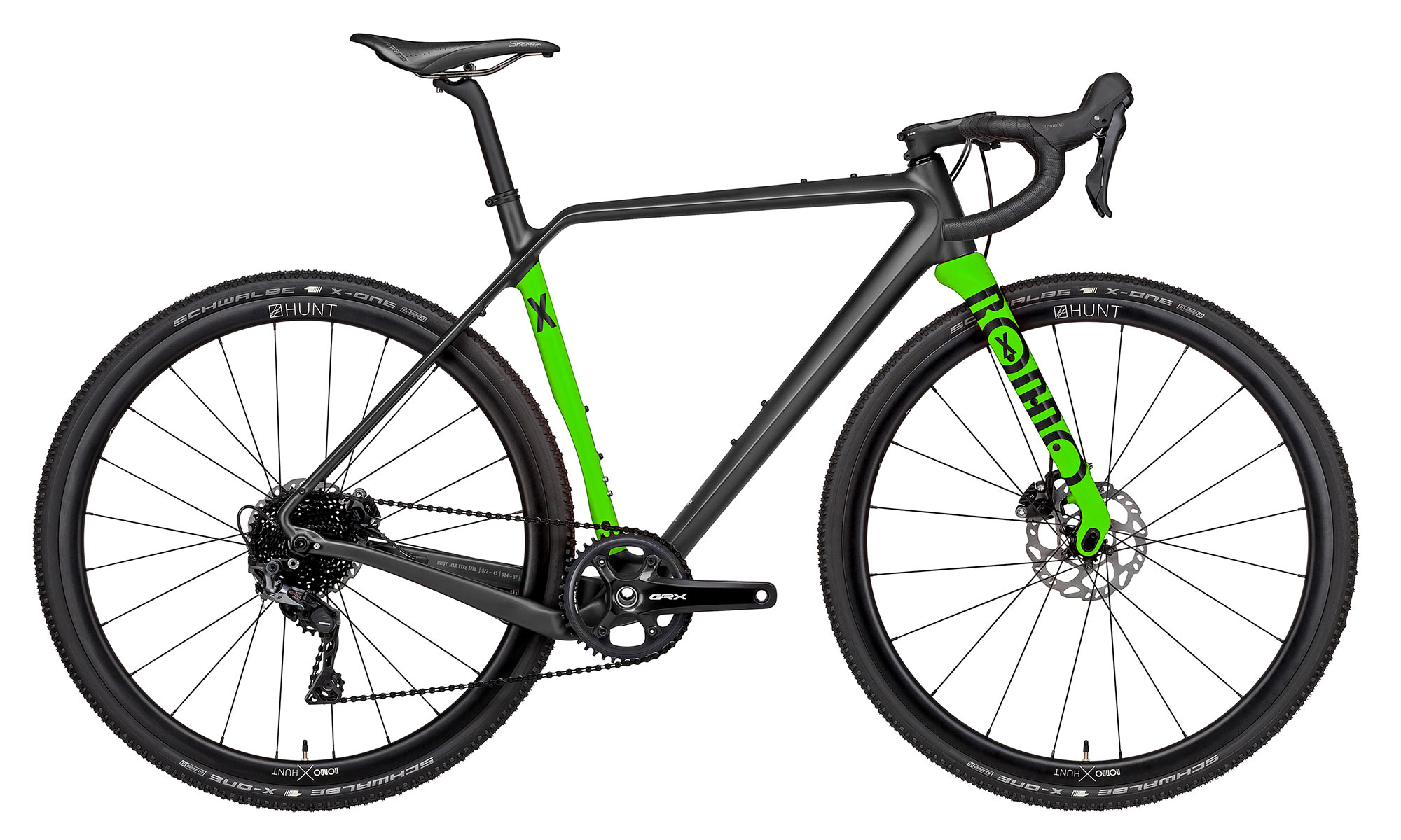 2022 Rondo Ruut X all-road cyclocross CX gravel bike, complete green