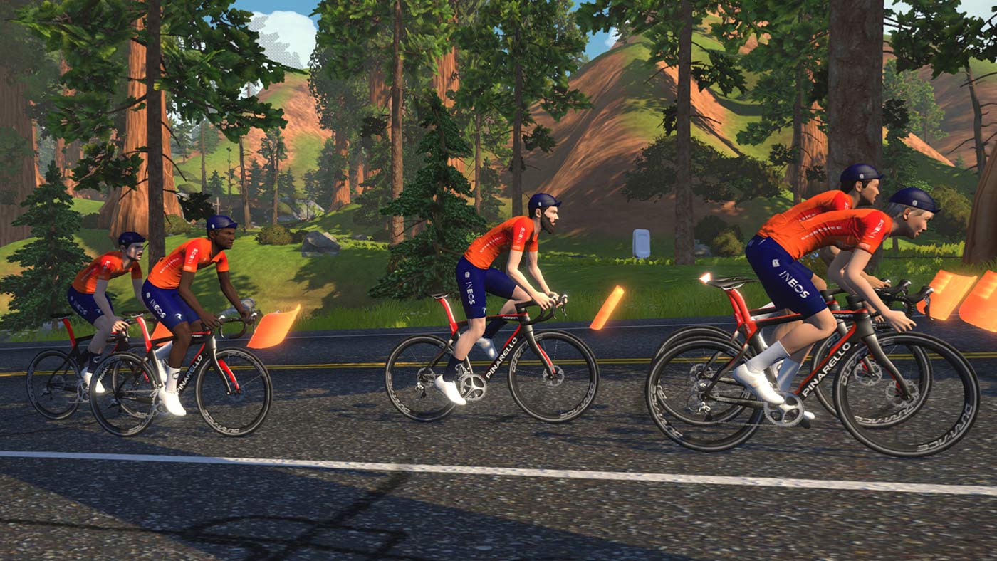 Ride with INEOS in virtual Zwift Training Camp