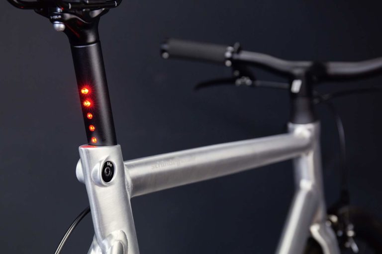 LightSkin dynamopowered integrated hidden LED lights Bikerumor