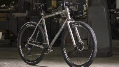 Escape on any terrain with the new Moots Routt ESC adventure gravel bike!