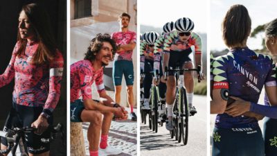New Kit Day: EF debut argyle pink Rapha kits, yet Canyon//SRAM shifts away with the weather