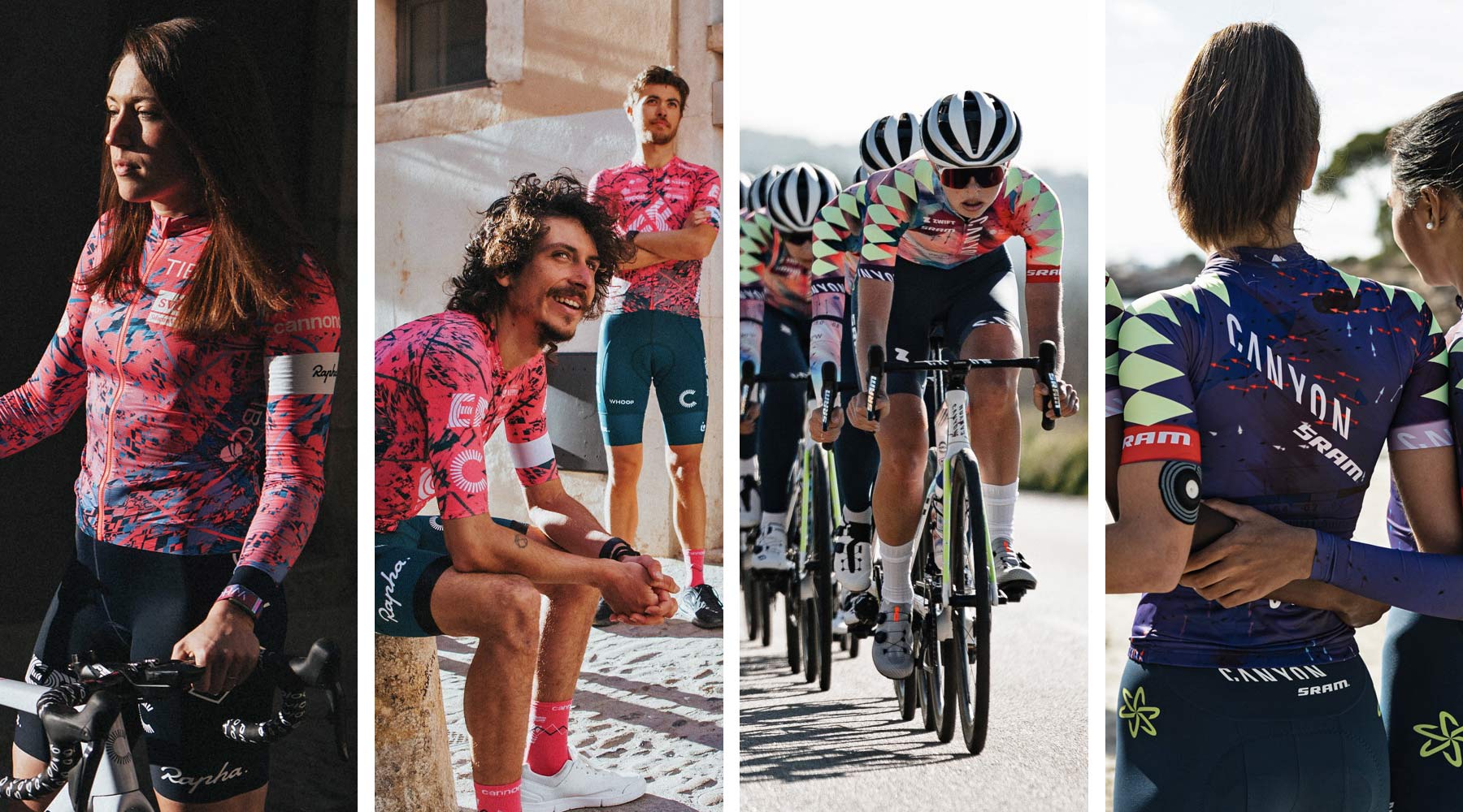 New Kit Day 2022, new Pro Team pink EF-Rapha, all-new Canyon clothing for Canyon//SRAM teams