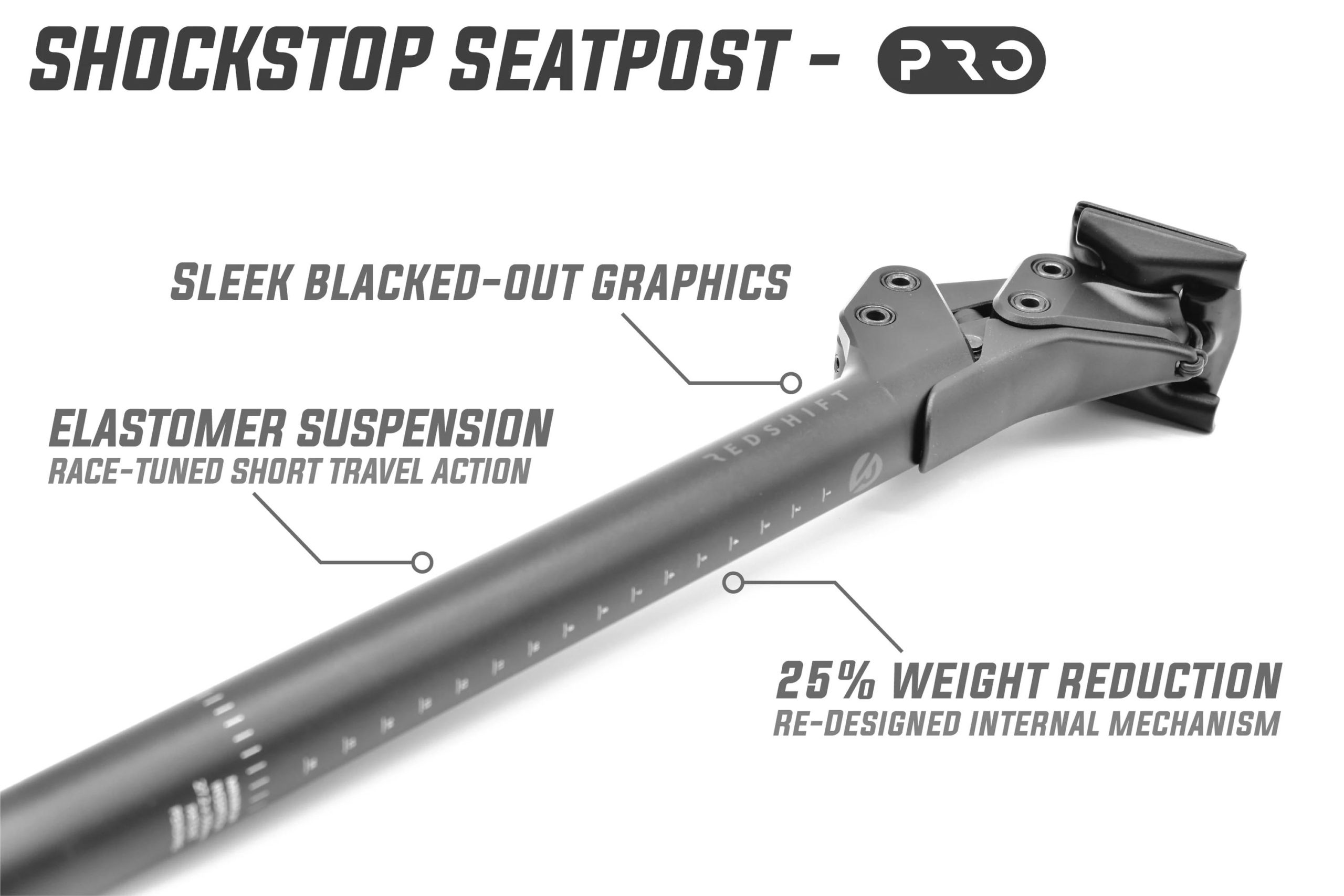 Redshift Shockstop  PRO RT Suspension Seatpost