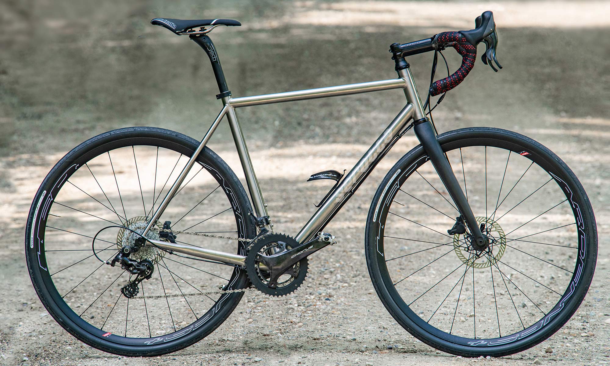 Serotta custom titanium bikes, 50th anniversary ti gravel road bike frame frameset, Scappero gravel bike