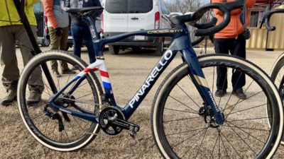 2022 CX World Champion Tom Pidcock’s all-new Pinarello Crossista F cyclocross bike up close!