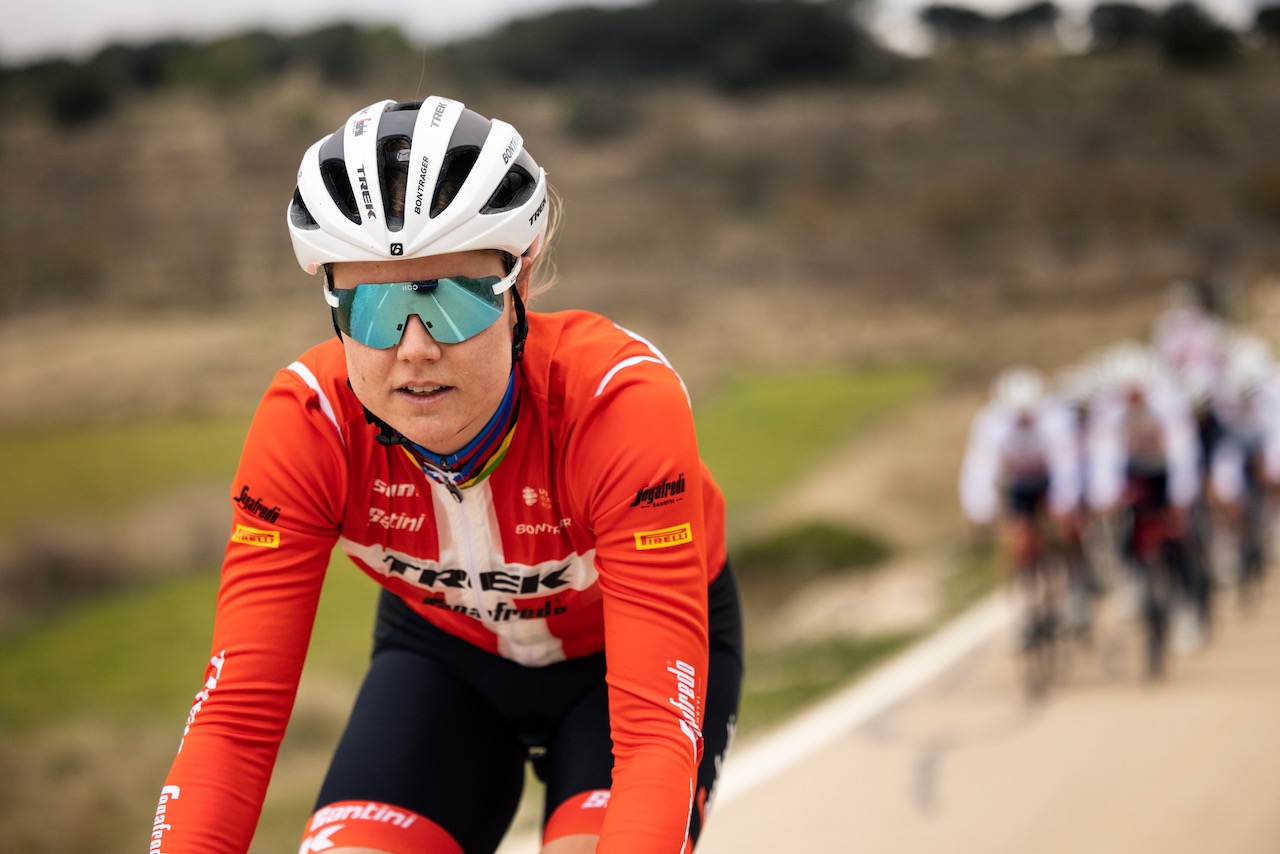 Trek Segafredo Dideriksen leading group