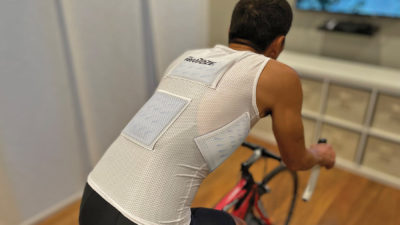 VeloToze Cooling Vest keeps cool inside & out with reusable ice packs in your baselayer