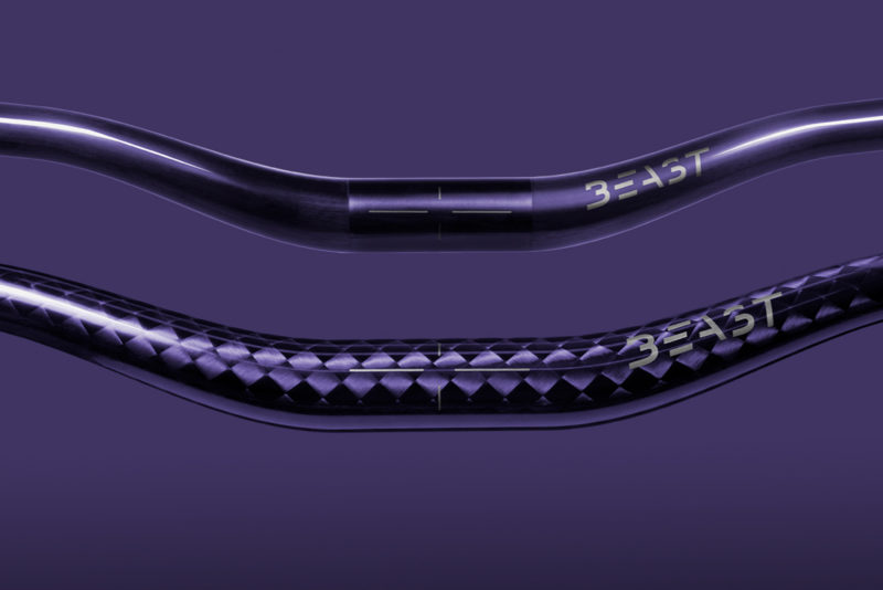 Beast Components lay up limited edition purple carbon bars, seat posts ...