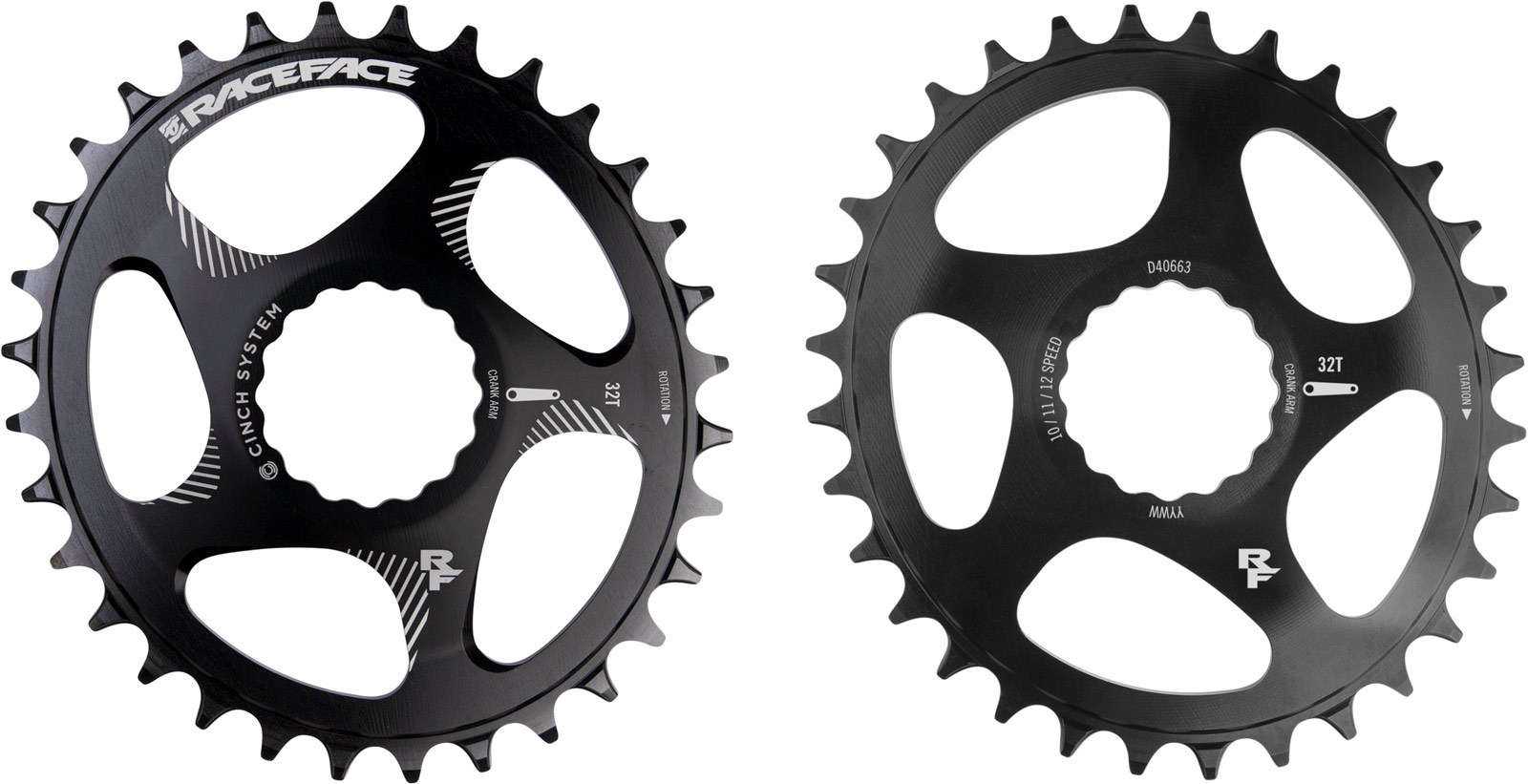 raceface oval chainring 32t cinch system
