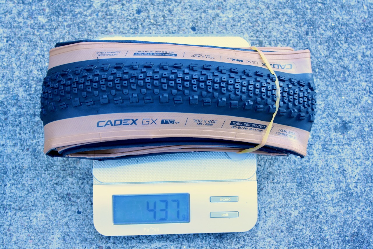 CADEX AR 35 DISC GX weight