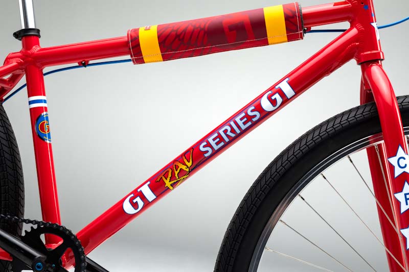GT Bicycles Rad Pro Series BMX, close up