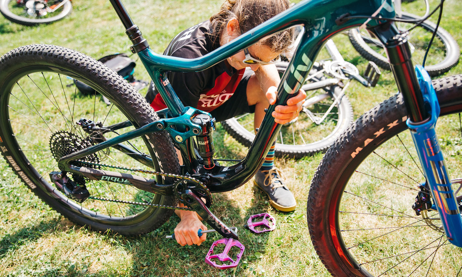 Ladies AllRide Skills Camps 2022 Liv bike repair