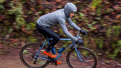 Ornot Trail Magic Jacket is a NeoShell cycling jacket with a removable Polartec Alpha vest inside!