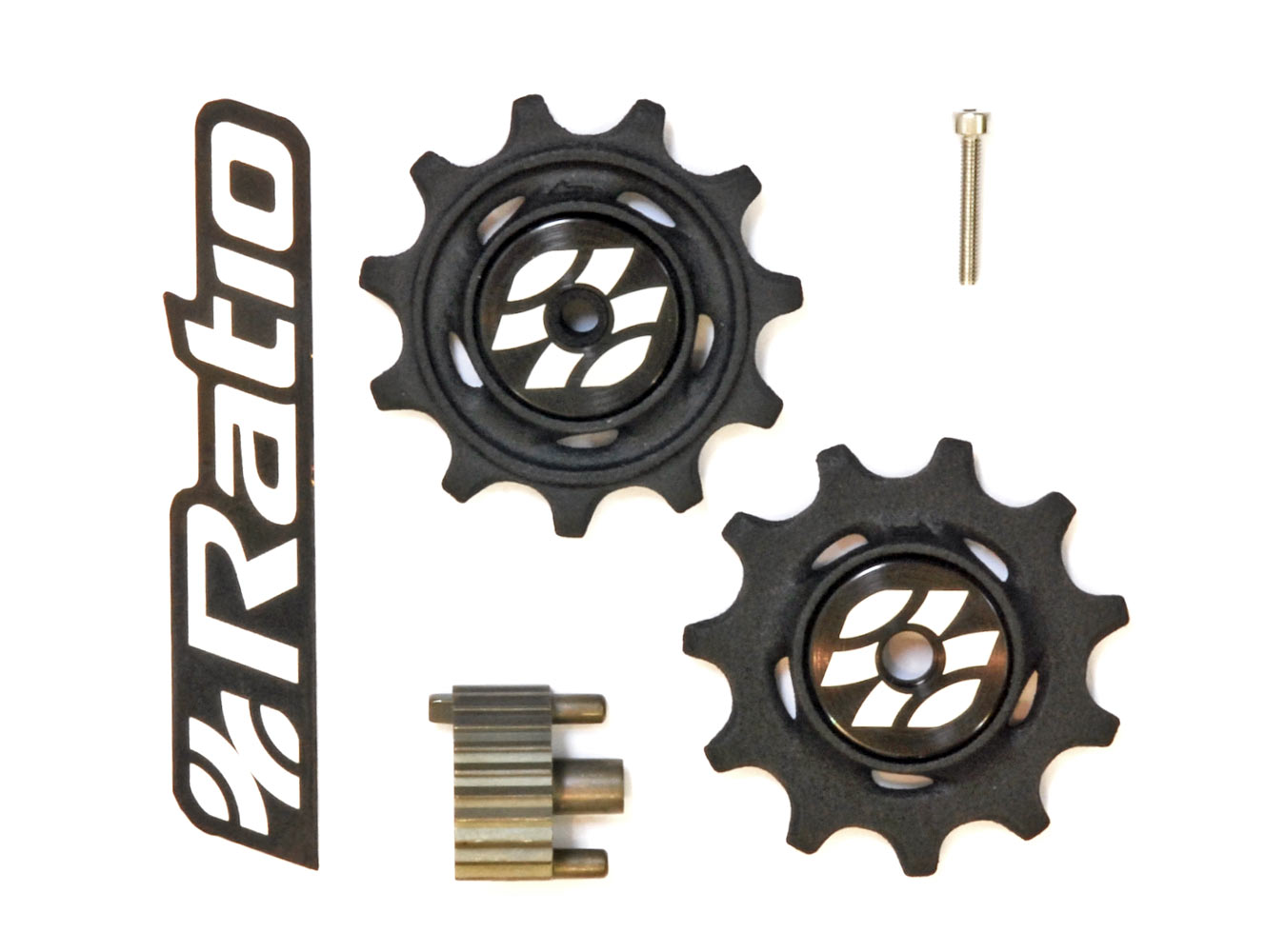 Ratio 2x12 Road Upgrade Kit is lighter, DIY convert 11-speed SRAM Red 22 mechanical to 12-speed AXS compatible, kit contents