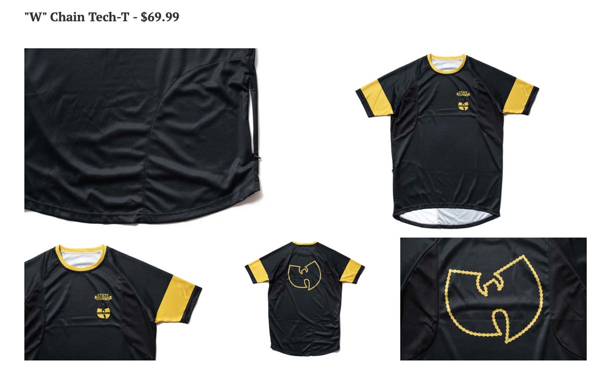 Wu Tang Clan bike jersey