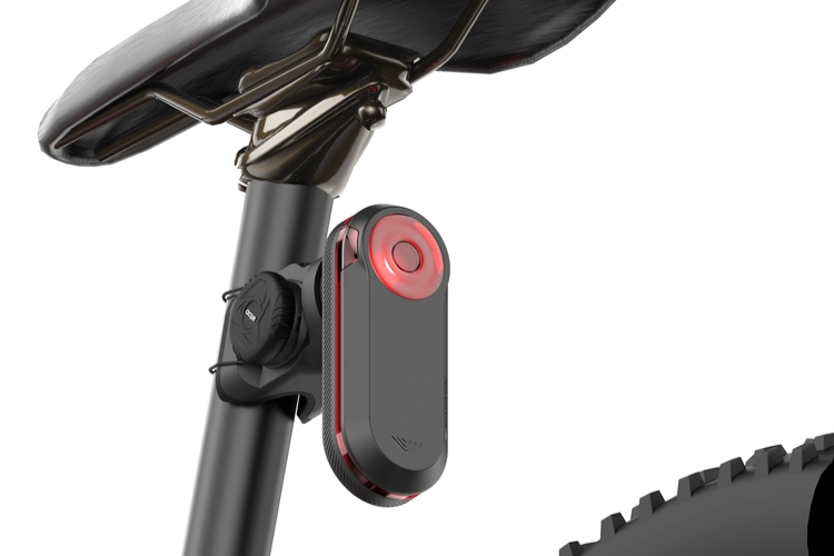 I never ride without my Garmin Varia light with radar and now it's
