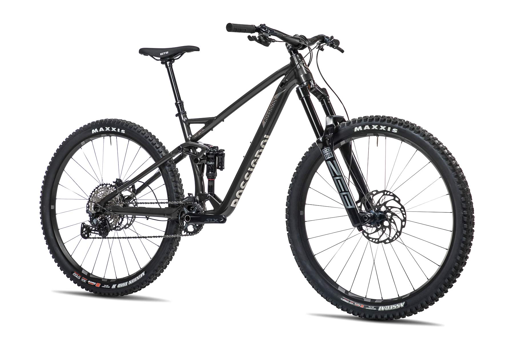 Affordable 2022 Rossignol alloy mountain bikes, Heretic angled