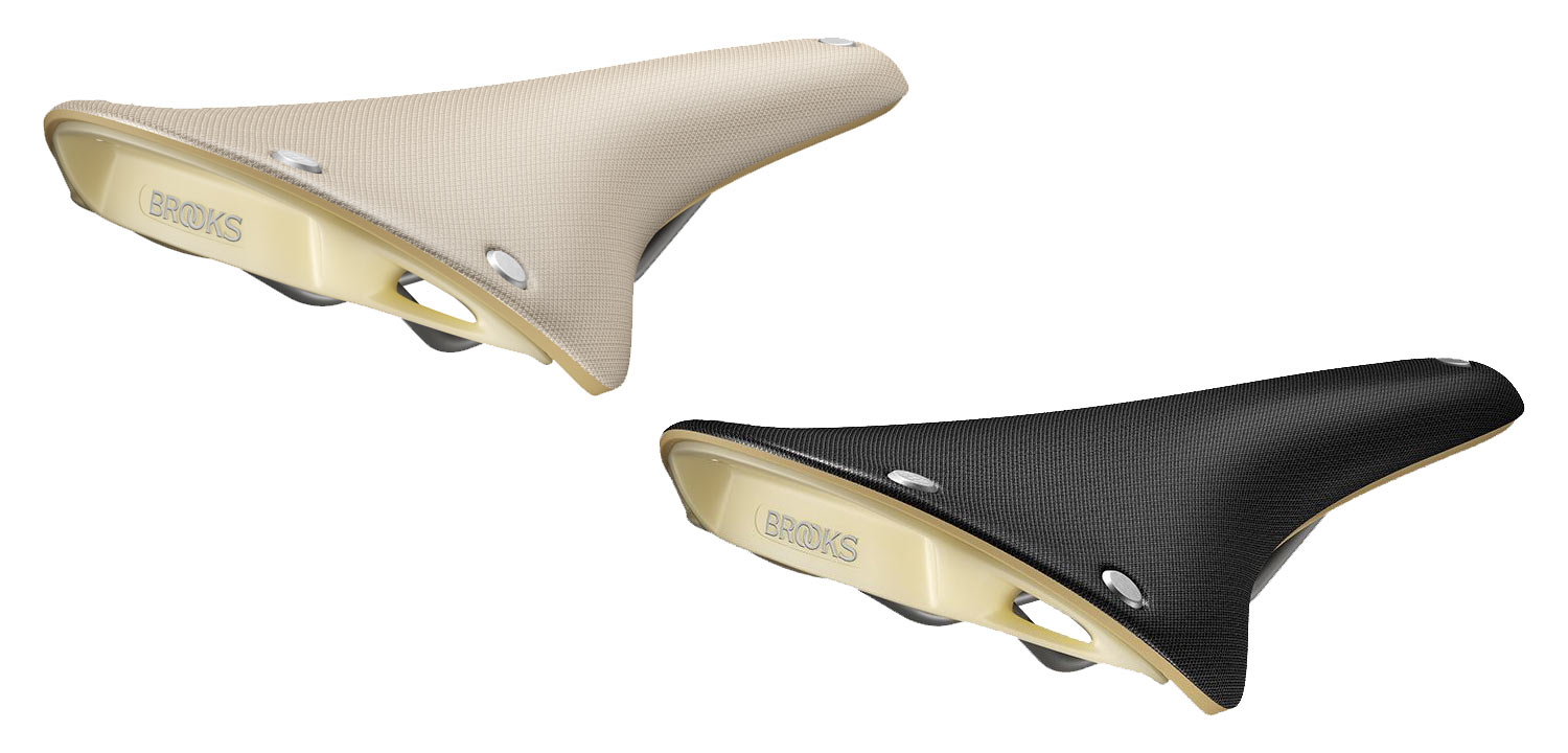 Brooks Cambium C17 Special Recycled Nylon eco-friendly sustainable saddle, natural or black