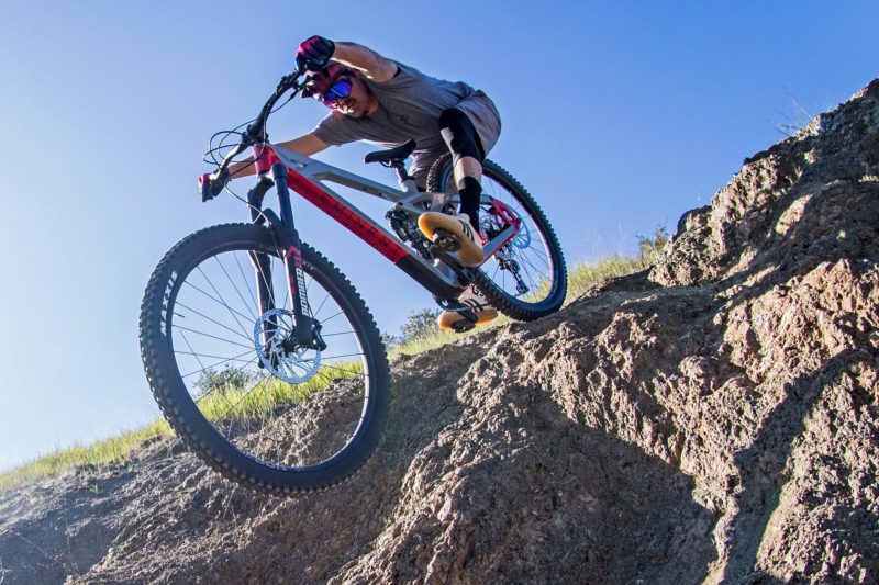 Eminent Haste enduro trail mountain bike, drop-in
