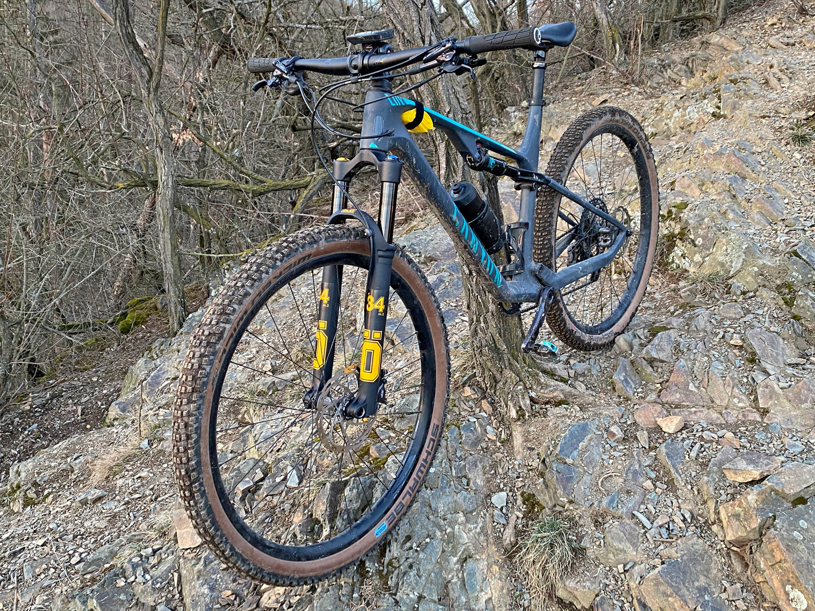 Öhlins RXF34 m2 120mm downcountry fork upgrade review, Canyon Lux Trail